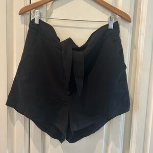 A.L.C. Black Tie Shorts